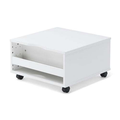 プリンタ台（プリンタラック・キャスター・ボックス・高さ35cm・幅60cm・奥行60cm・タップ受け付）