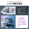マイクアーム（マイクブームアーム・マイクスタンド・クランプ・コンデンサーマイク・耐荷重2kg・3関節・ロープロファイル対応・ホワイト）