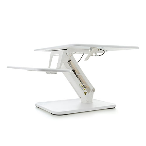 昇降デスク（手動・ガス圧・机上・スマホスタンド・横幅68cm）