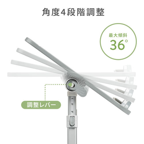 折りたたみデスク（ノートパソコンデスク・高さ調整・角度調整・木目調・幅60cm）