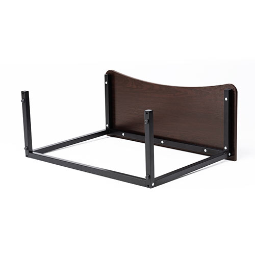 モニター台（モニター上台・ディスプレイ台・プリンタ設置・収納・幅80cm・濃い木目） MR165M サンワサプライ