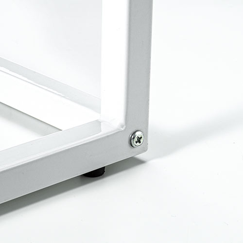 机上ラック（モニター台・卓上・モニター上・収納・プリンター台・幅80cm・奥行35cm・大型モニター対応 ・サイドデスク）