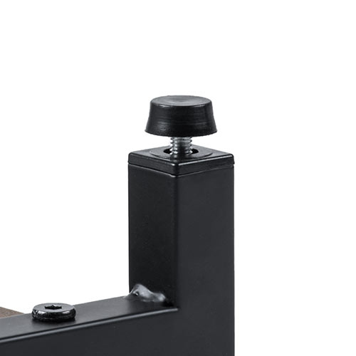 モニター台（机上台・卓上・小物整理・プリンター台・幅58.5cm・奥行20cm・木目調・ダークブラウン・キーボード収納）