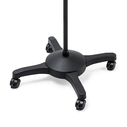 iPad・タブレットアームスタンド（キャスター付き・フロアスタンド・高さ調節可能・撮影用・4.5・8・10.5対応）