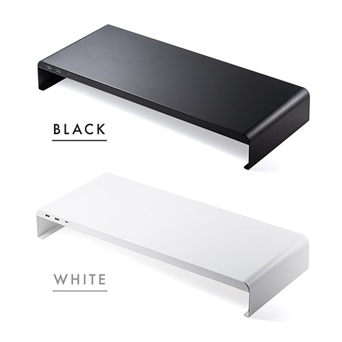 モニター台（机上 ・USB・USB-C・最大合計5.4A・幅60㎝・スマホ
