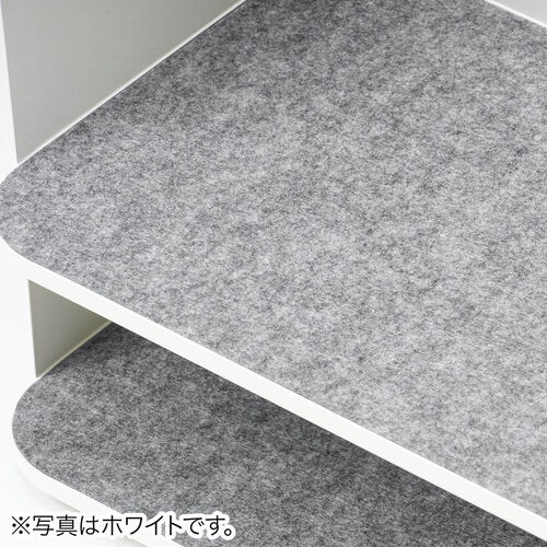 デスク収納ボックス（デスク上置棚・机上収納ボックス・机上台・デスクオーガナイザー・整理整頓・小物収納・卓上収納・A4収納・本・文房具・組み立て不要・ブラック）