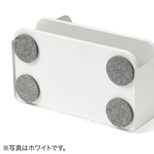 デスク収納ボックス（デスク上置棚・机上収納ボックス・机上台・デスクオーガナイザー・整理整頓・小物収納・卓上収納・A4収納・本・文房具・組み立て不要・ブラック）