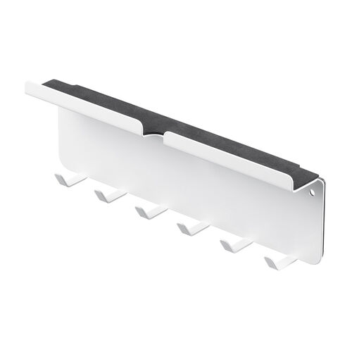 iPad タブレット マグネットホルダー（冷蔵庫・フック・壁面スタンド・ホワイト）