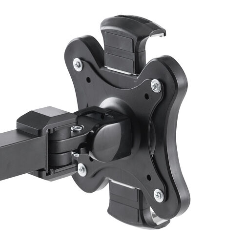 タブレットホルダー（モニターアーム・VESA取り付け・7～16インチ対応・モバイルモニター取付・耐荷重2kg）