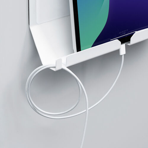 iPad タブレット マグネット固定ホルダー（7～12インチ対応・ネジ固定対応・ネジ固定・接客・レジ・勤怠管理・受付）