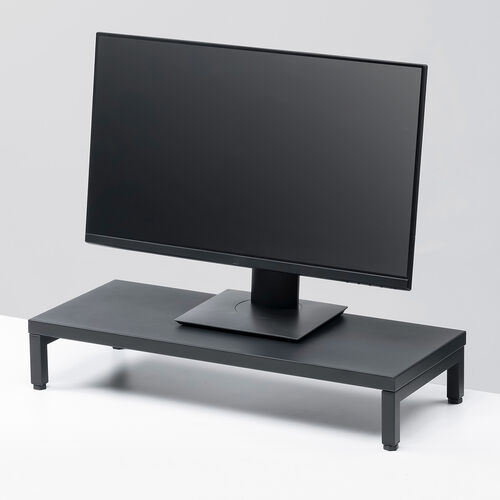 モニター台（机上台・幅60cm・モニター下収納・耐荷重10kg・スチール製）