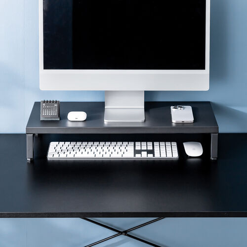 モニター台（机上台・幅60cm・モニター下収納・耐荷重10kg・スチール製）