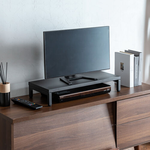 モニター台（机上台・幅60cm・モニター下収納・耐荷重10kg・スチール製）