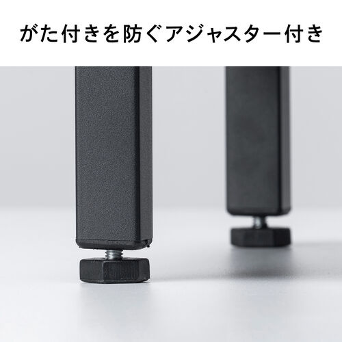 モニター台（机上台・幅60cm・モニター下収納・耐荷重10kg・スチール製・ホワイト）