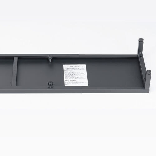 モニター台（机上台・幅60～100cm・モニター下収納・耐荷重5kg・スチール製）