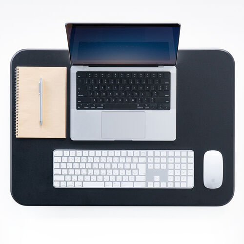 スタンディングデスク（リフトアップデスク・卓上・バネ圧昇降・幅67cm・モニターアーム取付対応・高さ調整4.5～40.5cm・作業台）