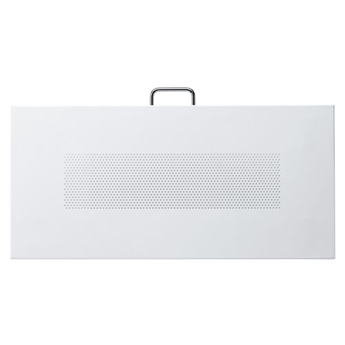 キーボードスライダー（机上台・小型ローラー付・幅52.6cm・キーボード・マウス・ノートパソコン・スチール製・ホワイト）