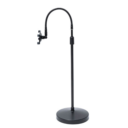 iPadタブレットアームスタンド(フロアスタンド・床置設置・高さ調節可能・寝ながら・ベッド フレキシブル・8～10.9/11インチ対応・ハイブリット授業）