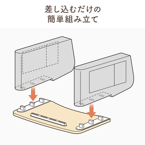 膝上テーブル（折りたたみローテーブル・高さ調整・タブレットスタンド付き・サイドポケット付き・ソファ・ベッド・デスク・ノートPC作業用・軽量・濃い木目×ブラック)