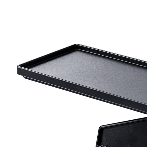 ディスプレイボード・テレビ/モニター上部収納台（小物置・リモコン設置・サウンドバー設置・収納トレー・幅34cm)