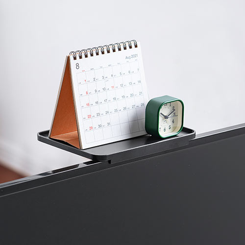 ディスプレイ上収納台（テレビ上収納・ディスプレイボード・WEBカメラ設置台・幅18cm）