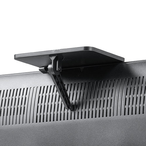 ディスプレイ上収納台（テレビ上収納・ディスプレイボード・WEBカメラ設置台・幅18cm）