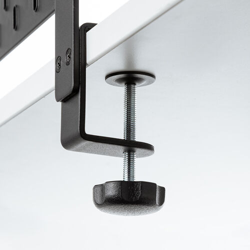 パンチングボード（クランプ式・ケーブルオーガナイザー・ケーブル収納・タップ収納・小物整理・有孔ボード・デスクパネル）