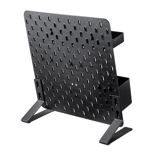 パンチングボード（スタンド式・ケーブルオーガナイザー・ケーブル収納・タップ収納・小物整理・有孔ボード・デスクパネル）