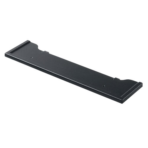 壁掛けシェルフ（幅60cm・壁掛け棚・総耐荷重20kg・棚耐荷重10kg・フック付き・ウォール ラック・配線しやすい・サウンドバー台・小物収納・ブラック）