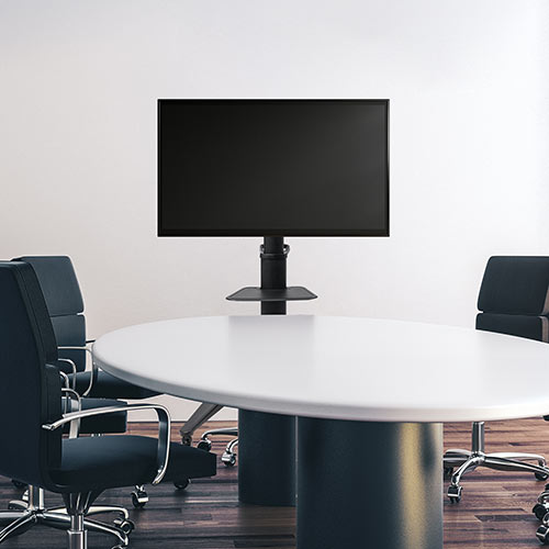 テレビスタンド｜ハイタイプ・キャスター付・高さ調整・65/75インチ対応