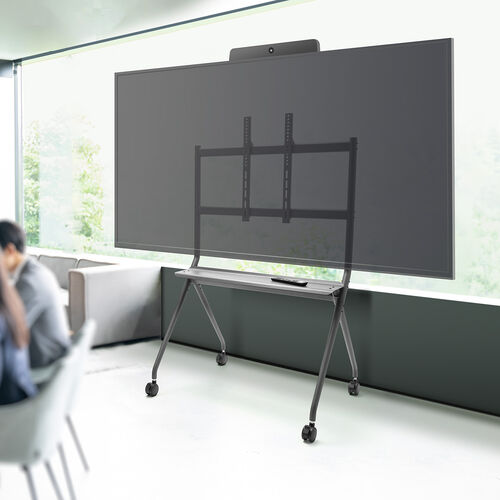 大型テレビスタンド（高耐荷重スタンド・86インチ対応・電子黒板