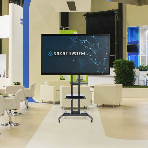 テレビスタンド｜ハイタイプ・高さ調整・棚付き65/75インチ対応