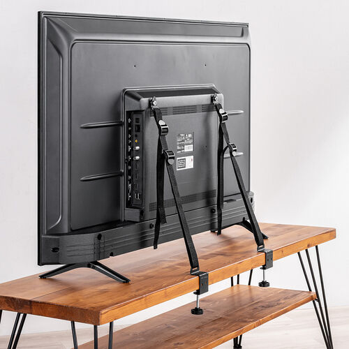 GYP125 イトーキ BFシリーズ テレビ台 キャスター、ベルト、扉付き 耐震ベルト（テレビ転倒防止ベルト・穴あけ不要・クランプ・2本