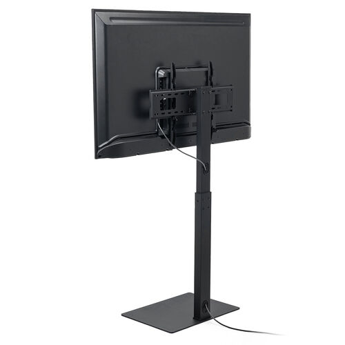 【アウトレット】テレビスタンド（壁寄せ・首振り・65インチ対応・高さ調節3段階・大型・据え置き）
