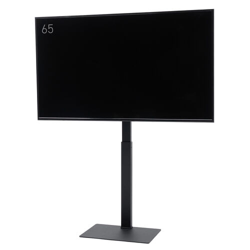 【アウトレット】テレビスタンド（壁寄せ・首振り・65インチ対応・高さ調節3段階・大型・据え置き）