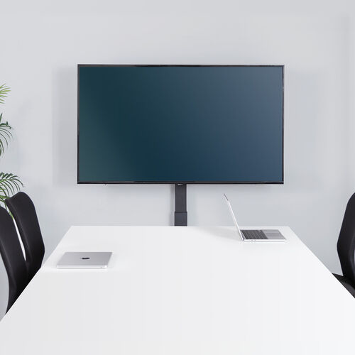 【アウトレット】テレビスタンド（壁寄せ・首振り・65インチ対応・高さ調節3段階・大型・据え置き）