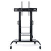 テレビスタンド（100型・100インチ対応・上下昇降・手動・ディスプレイスタンド・キャスター付・ハイタイプ）