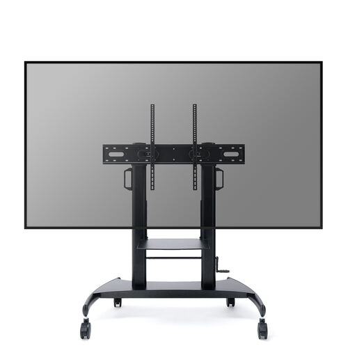 テレビスタンド（100型・100インチ対応・上下昇降・手動・ディスプレイスタンド・キャスター付・ハイタイプ）