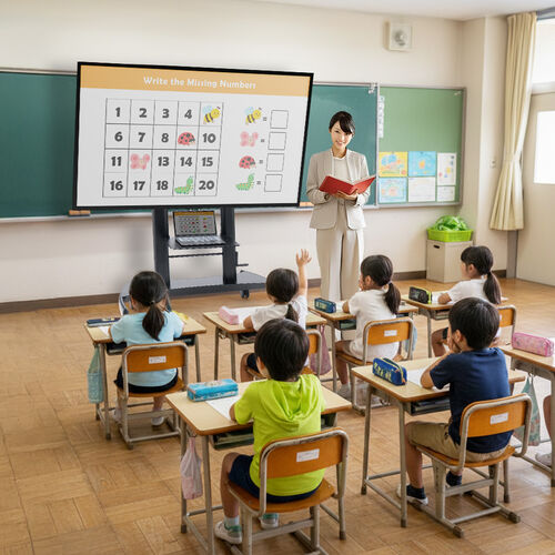 テレビスタンド（100型・100インチ対応・上下昇降・手動・ディスプレイスタンド・キャスター付・ハイタイプ）