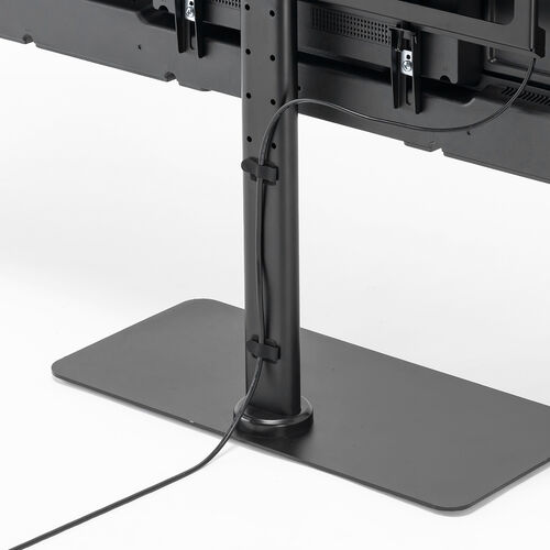 テレビスタンド（卓上・首振り・壁寄せ・テレビ台・高さ調整3段階対応・75インチ・耐荷重50kg）