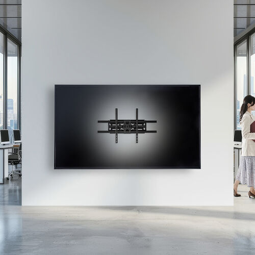 テレビ壁掛け金具（100kg耐荷重・大画面テレビ・55-100インチ対応・VESA1000×600まで対応・壁面距離調整可・角度調整可）