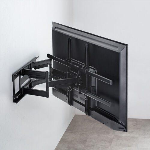 テレビ壁掛け金具（100kg耐荷重・大画面テレビ・55-100インチ対応・VESA1000×600まで対応・壁面距離調整可・角度調整可）