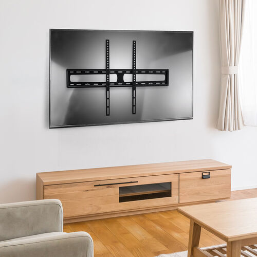 壁掛けテレビ金具（90インチ対応・47インチ以上・テレビ壁掛け金具・薄型・耐荷重60kg・スリム金具）