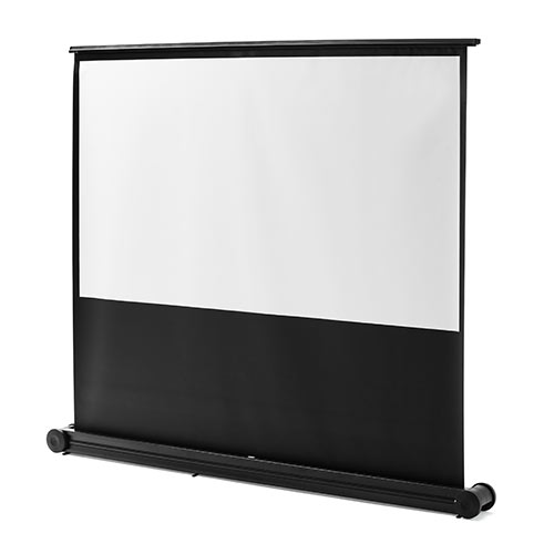 100インチ自立式プロジェクタースクリーン｜16:9・4K対応｜サンワサプライ【PRS015】