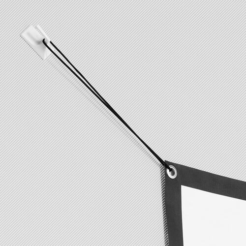 プロジェクタースクリーン（100インチ・壁貼り式・スクリーン・マット・持ち運び・16：9・会議・教育・映画・ポータブル ） PRS022