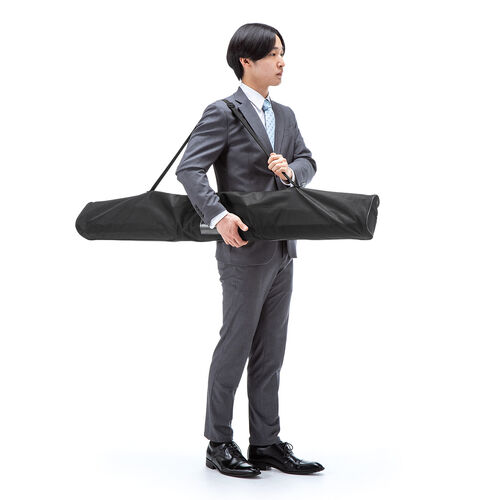 プロジェクタースクリーン（100インチ・4K対応・360度回転・三脚・16:9・縦向き設置・持ち運びやすい・おすすめ） PRS024