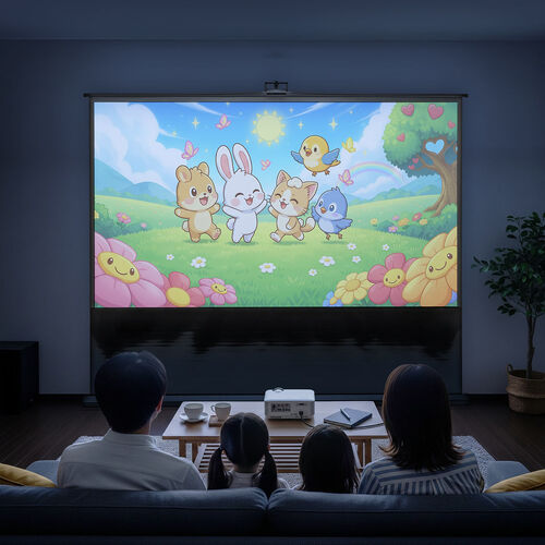 プロジェクタースクリーン（100インチ・軽量・ポータブル・収納付・4K対応・会議室・ホームシアター用）