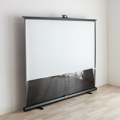 プロジェクタースクリーン（100インチ・軽量・ポータブル・収納付・4K対応・会議室・ホームシアター用）