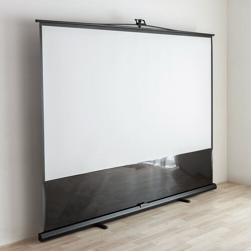 プロジェクタースクリーン（120インチ・軽量・ポータブル・収納付・4K対応・会議室・ホームシアター用）