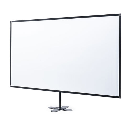 プロジェクタースクリーン（80インチ・4K対応・卓上・モバイル・収納バッグ付）